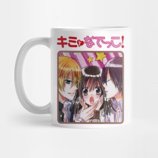 Kimi to Nadeko (Bakemonogatari) "Fake Cover" Mug